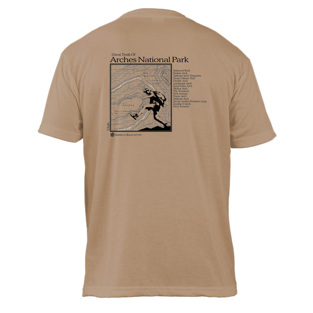 Arches National Park Great Trails Basic Crew T-Shirt