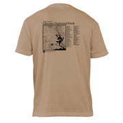 Glacier National Park Great Trails Basic Crew T-Shirt