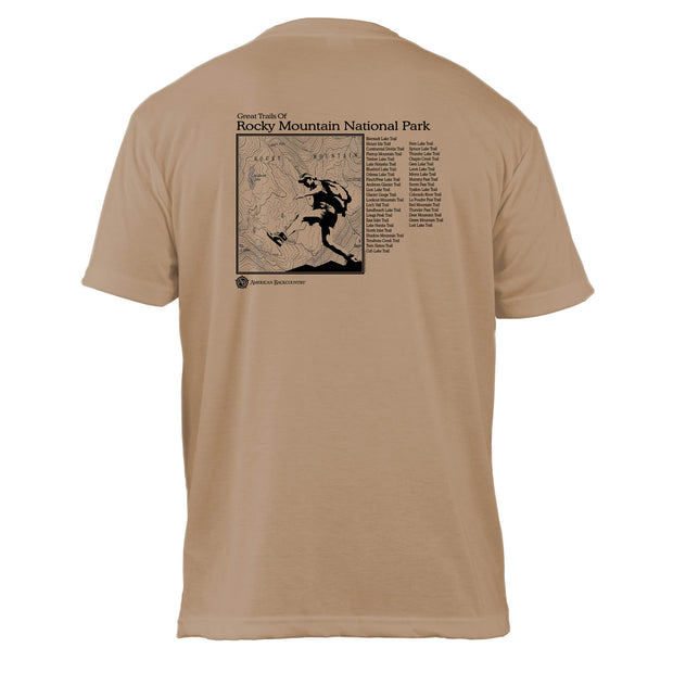 Rocky Mountain National Park Great Trails Basic Crew T-Shirt