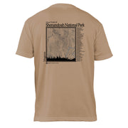 Shenandoah National Park Great Trails Basic Crew T-Shirt