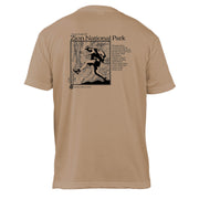 Zion National Park Great Trails Basic Crew T-Shirt