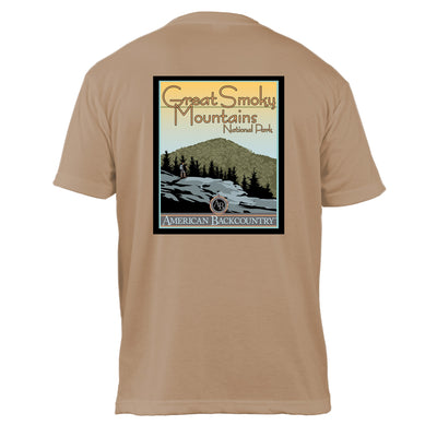 Smoky Mountain National Park Vintage Destinations Basic Crew T-Shirt