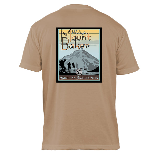 Mount Baker Vintage Destinations Basic Crew T-Shirt