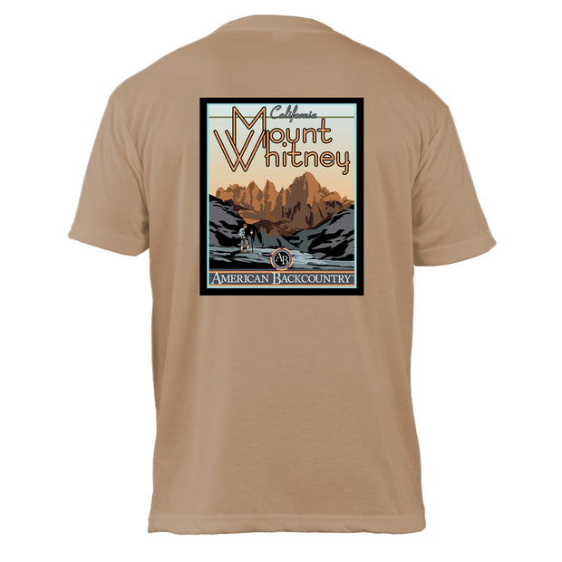 Mount Whitney Vintage Destinations Basic Crew T-Shirt