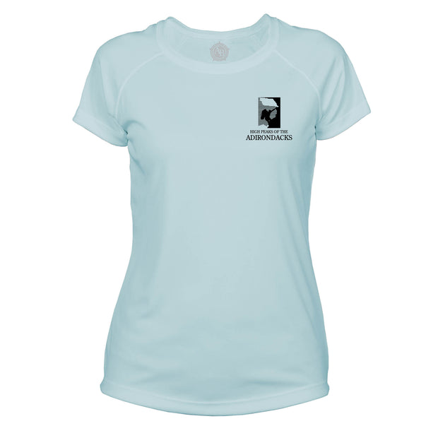 Adirondacks Diamond Topo Microfiber Women's T-Shirt