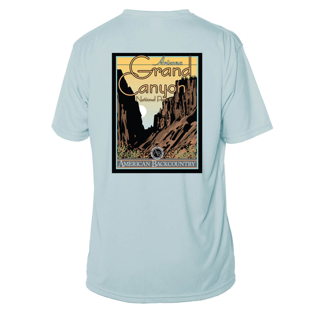 Grand Canyon Vintage Destinations Short Sleeve Microfiber Men's T-Shirt