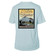 Mount Shasta Vintage Destinations Short Sleeve Microfiber Men's T-Shirt