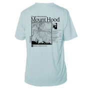 Mount Hood Classic Mountain Short Sleeve Microfiber Men's T-Shirt
