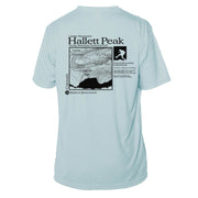 Hallett Peak Classic Mountain Short Sleeve Microfiber Men's T-Shirt