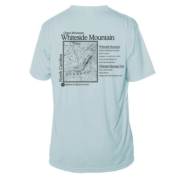 Whiteface Mountain Classic Mountain Short Sleeve Microfiber Men's T-Shirt
