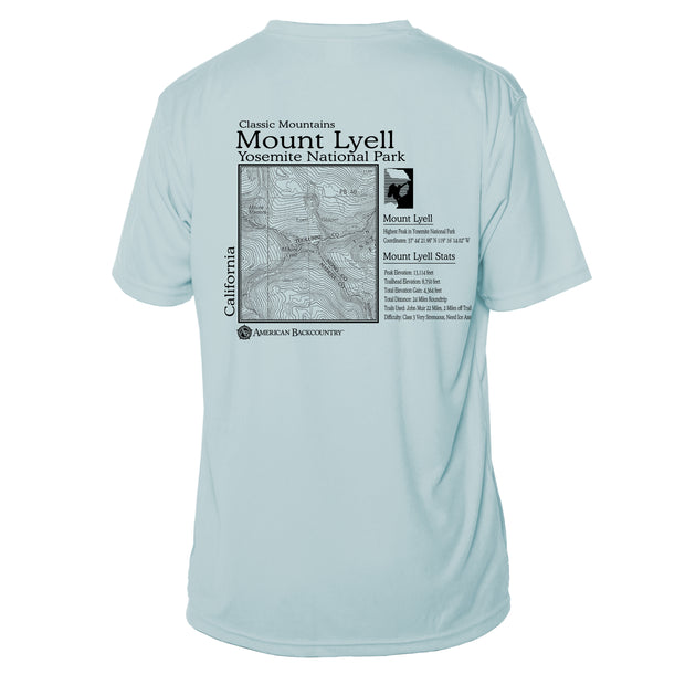 Mount Lyell Classic Mountain Short Sleeve Microfiber Men's T-Shirt