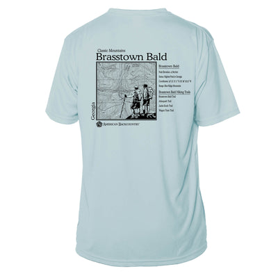 Brasstown Bald Classic Mountain Short Sleeve Microfiber Men's T-Shirt