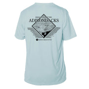 Adirondacks Diamond Topo Short Sleeve Microfiber Men's T-Shirt