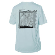 Shenandoah National Park Great Trails Short Sleeve Microfiber Men's T-Shirt