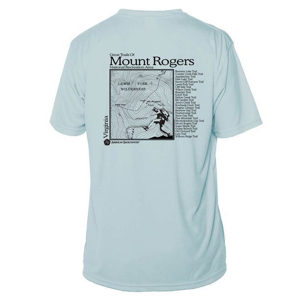 Mount Rogers Great Trails Short Sleeve Microfiber Men's T-Shirt