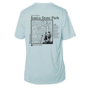 Itasca State Park Great Trails Short Sleeve Microfiber Men's T-Shirt