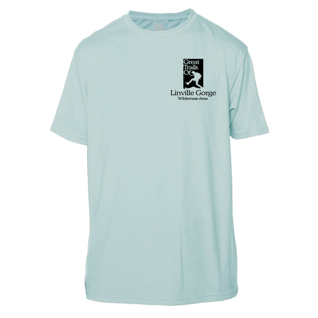 Linville Gorge Great Trails Short Sleeve Microfiber Men's T-Shirt