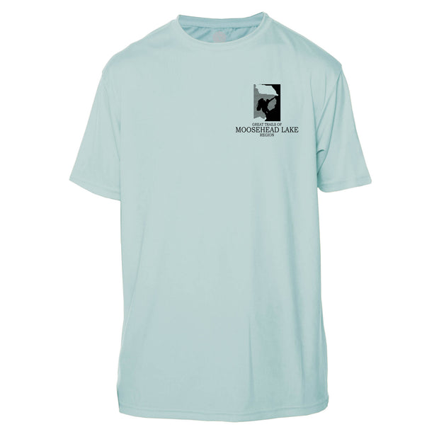 Moosehead Lake Great Trails Short Sleeve Microfiber Men's T-Shirt