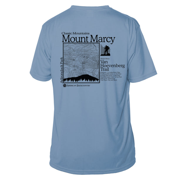 Mount Marcy Classic Mountain Short Sleeve Microfiber Men's T-Shirt