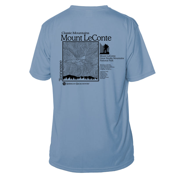 Mount Leconte Classic Mountain Short Sleeve Microfiber Men's T-Shirt