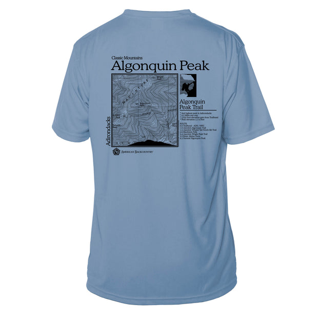 Algonquin Peak Classic Mountain Short Sleeve Microfiber Men's T-Shirt