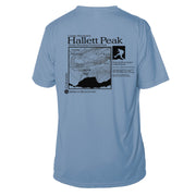 Hallett Peak Classic Mountain Short Sleeve Microfiber Men's T-Shirt