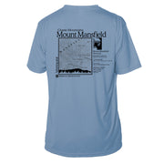 Mount Mansfield Classic Mountain Short Sleeve Microfiber Men's T-Shirt