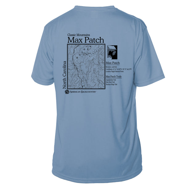 Max Patch Classic Mountain Short Sleeve Microfiber Men's T-Shirt