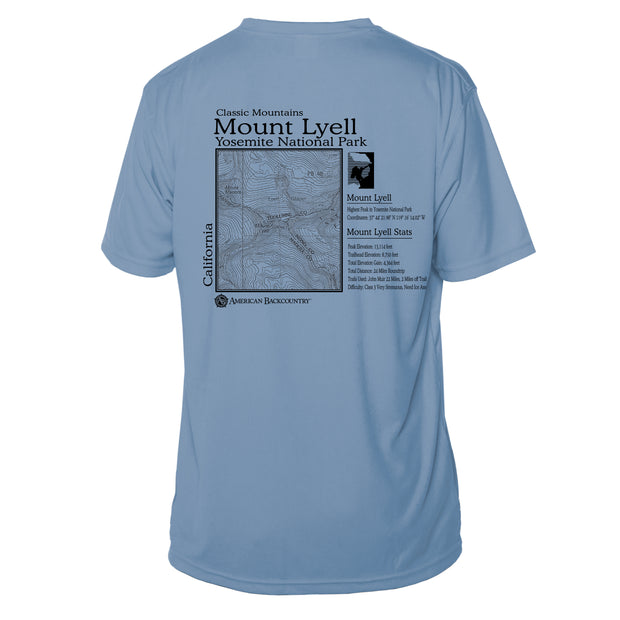 Mount Lyell Classic Mountain Short Sleeve Microfiber Men's T-Shirt