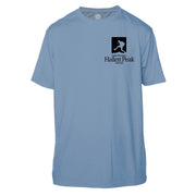 Hallett Peak Classic Mountain Short Sleeve Microfiber Men's T-Shirt