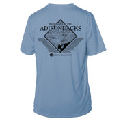 Adirondacks Diamond Topo Short Sleeve Microfiber Men's T-Shirt