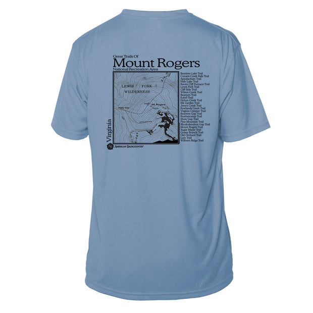 Mount Rogers Great Trails Short Sleeve Microfiber Men's T-Shirt