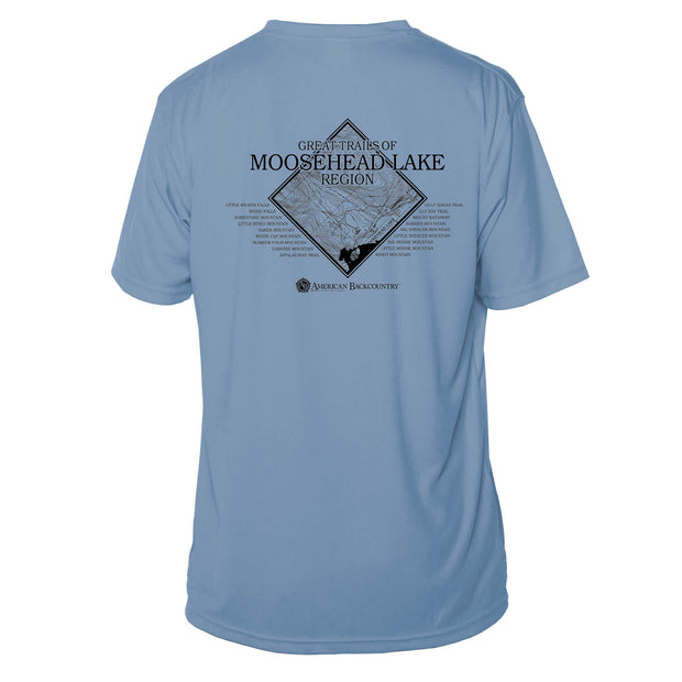 Moosehead Lake Great Trails Short Sleeve Microfiber Men's T-Shirt