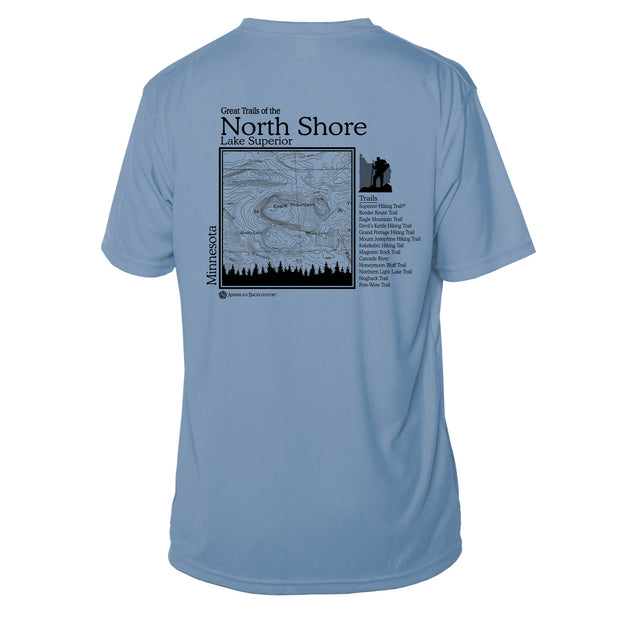 Great Trails North Shore Short Sleeve Microfiber Men's T-Shirt