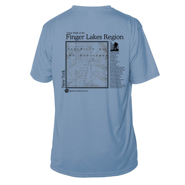 Finger Lakes Great Trails Short Sleeve Microfiber Men's T-Shirt