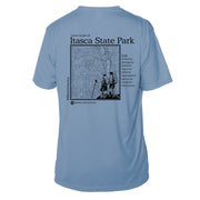 Itasca State Park Great Trails Short Sleeve Microfiber Men's T-Shirt
