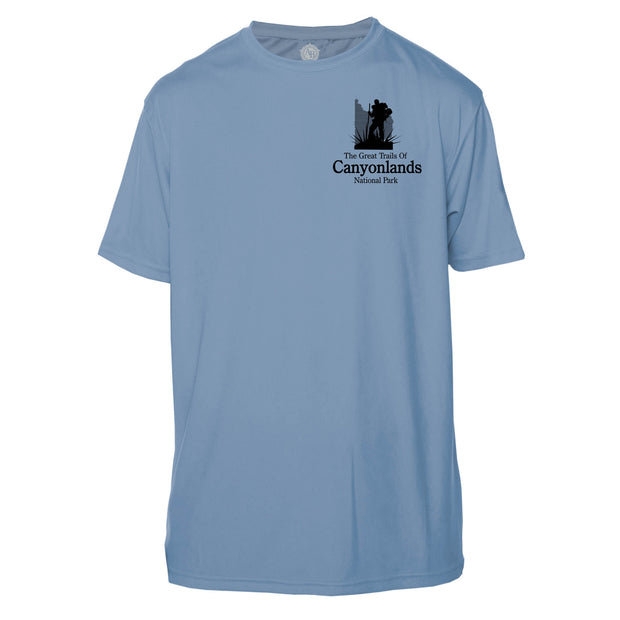 Canyonlands Great Trails Short Sleeve Microfiber Men's T-Shirt