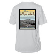 Pikes Peak Vintage Destinations Short Sleeve Microfiber Men's T-Shirt