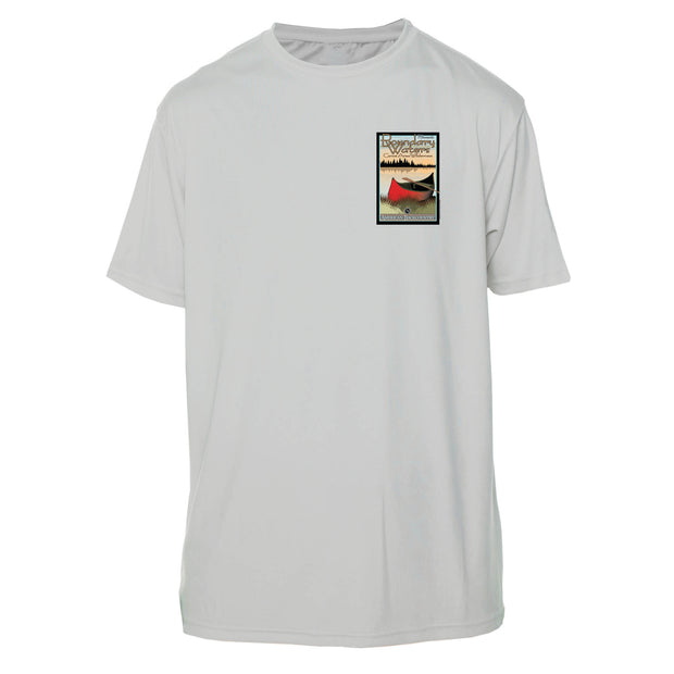 Boundary Waters Vintage Destinations Short Sleeve Microfiber Men's T-Shirt