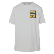 Isle Royale National Park Vintage Destinations Short Sleeve Microfiber Men's T-Shirt