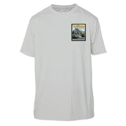 Yosemite National Park Vintage Destinations Short Sleeve Microfiber Men's T-Shirt