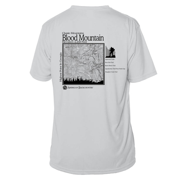 Blood Mountain Classic Mountain Short Sleeve Microfiber Men's T-Shirt