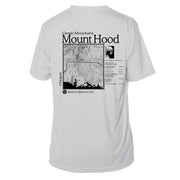 Mount Hood Classic Mountain Short Sleeve Microfiber Men's T-Shirt