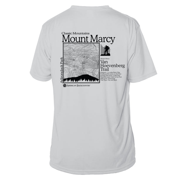 Mount Marcy Classic Mountain Short Sleeve Microfiber Men's T-Shirt