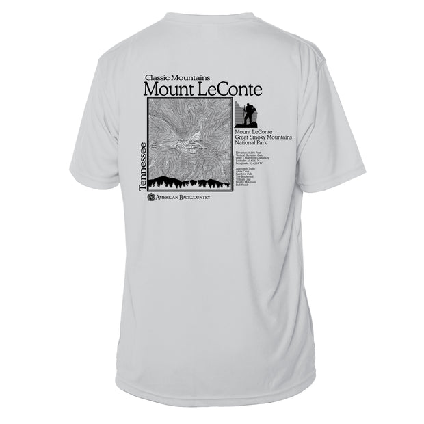 Mount Leconte Classic Mountain Short Sleeve Microfiber Men's T-Shirt