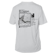 El Capitan Classic Mountain Short Sleeve Microfiber Men's T-Shirt