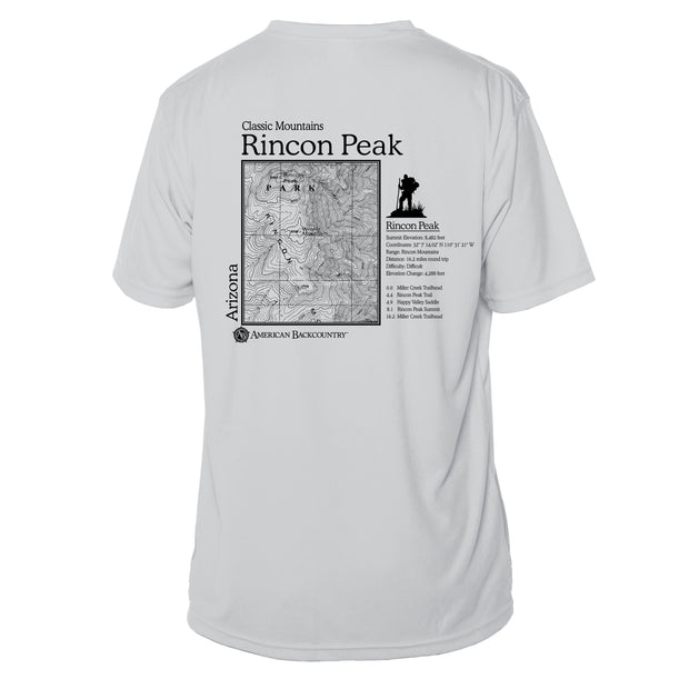 Rincon Peak Classic Mountain Short Sleeve Microfiber Men's T-Shirt