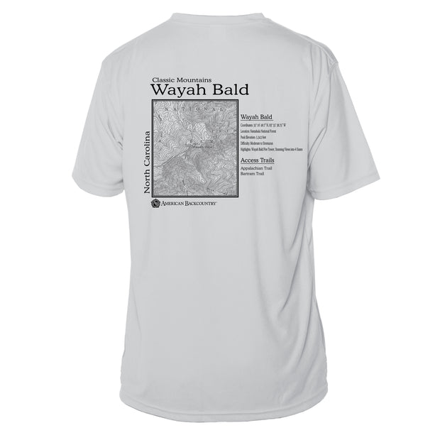 Wayah Bald Classic Mountain Short Sleeve Microfiber Men's T-Shirt