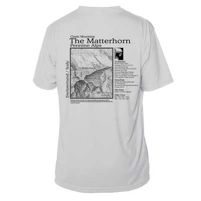Matterhorn Classic Mountain Short Sleeve Microfiber Men's T-Shirt