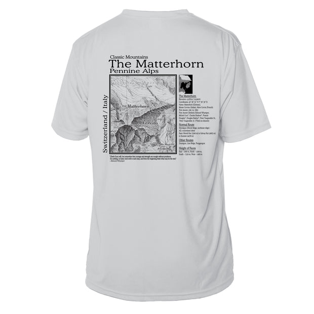 Matterhorn Classic Mountain Short Sleeve Microfiber Men's T-Shirt